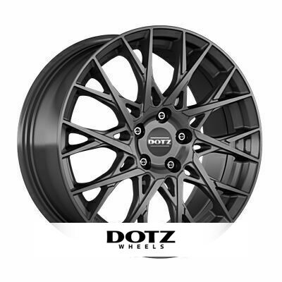 Aluminiumfälgar Dotz Fuji 8x19 ET30 5x112 66.6 (Gunmetal)