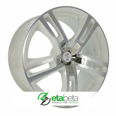 Aluminiumfälgar Etabeta Uriel 10x22 ET40 5x120 72.6 (Keramisk, Matt, Rostfritt stål)