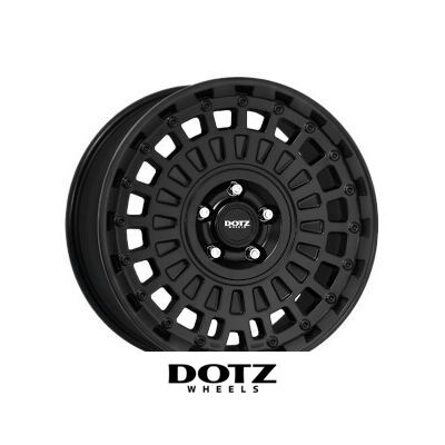 Aluminiumfälgar Dotz Talara Black 8x17 ET50 5x130 78.1 (Matt, Svart)