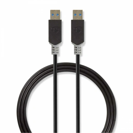 Nedis USB 3.0 USB-A hane till USB-A hane, 2m