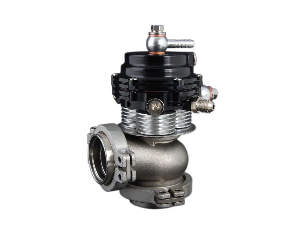 38mm Wastegate TIAL style MVS-A V-Band - Svart
