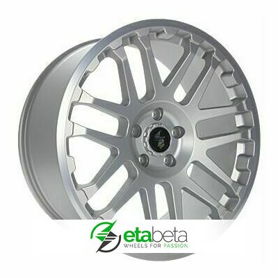Aluminiumfälgar Etabeta Combat 9x20 ET42 5x120 65.1 (Silver)